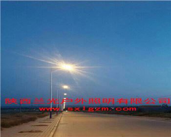 寧夏市電路燈工程案例-榆林靖邊縣