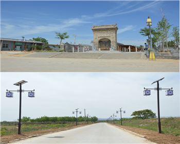 湖北景觀燈案例-渭南澄城秦漢宮景區