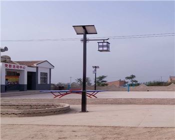 太陽能路燈-陜西咸陽淳化路燈項目